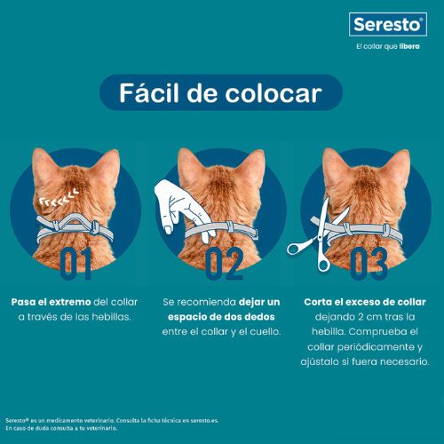 Collar Seresto Antiparasitario Gatos