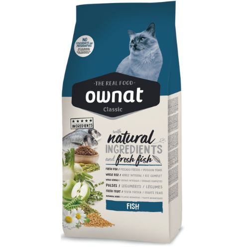 Pienso para Gato 4KG- Ownat Classic Fish