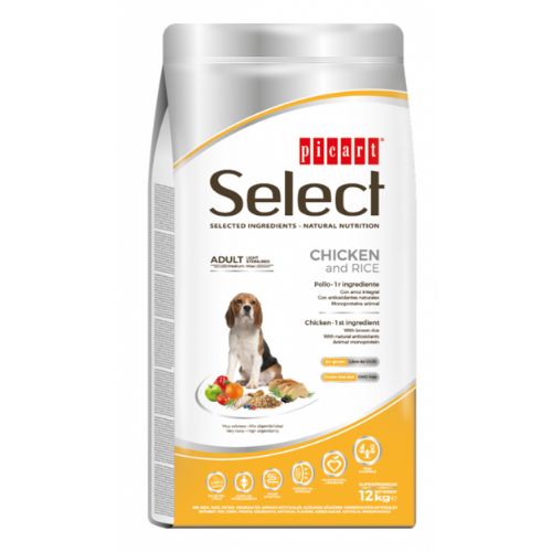 Pienso perros adultos esterilizados de Pollo -12KG