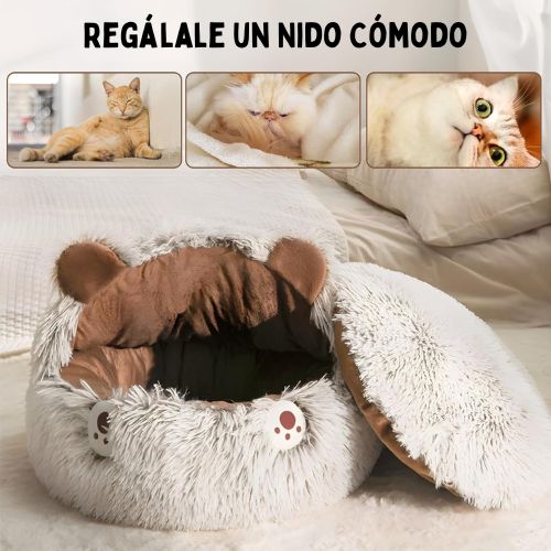 Cama Antiestrés Deluxe Gatos