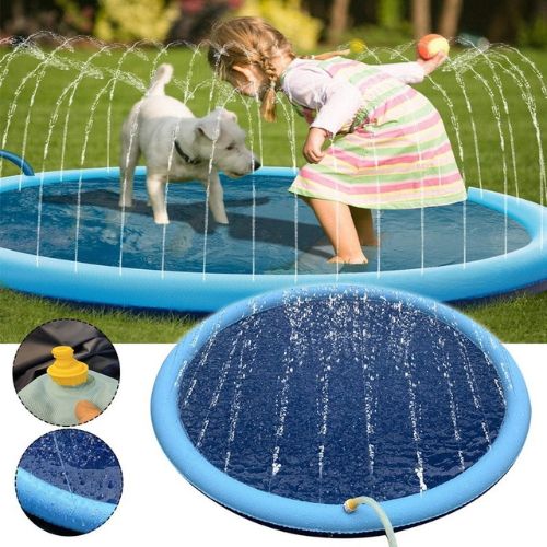 Piscina con Chorros para Perros