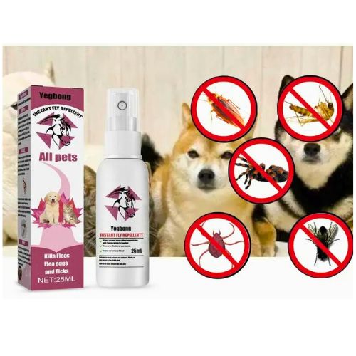 Spray Repelente de Insectos para Mascotas