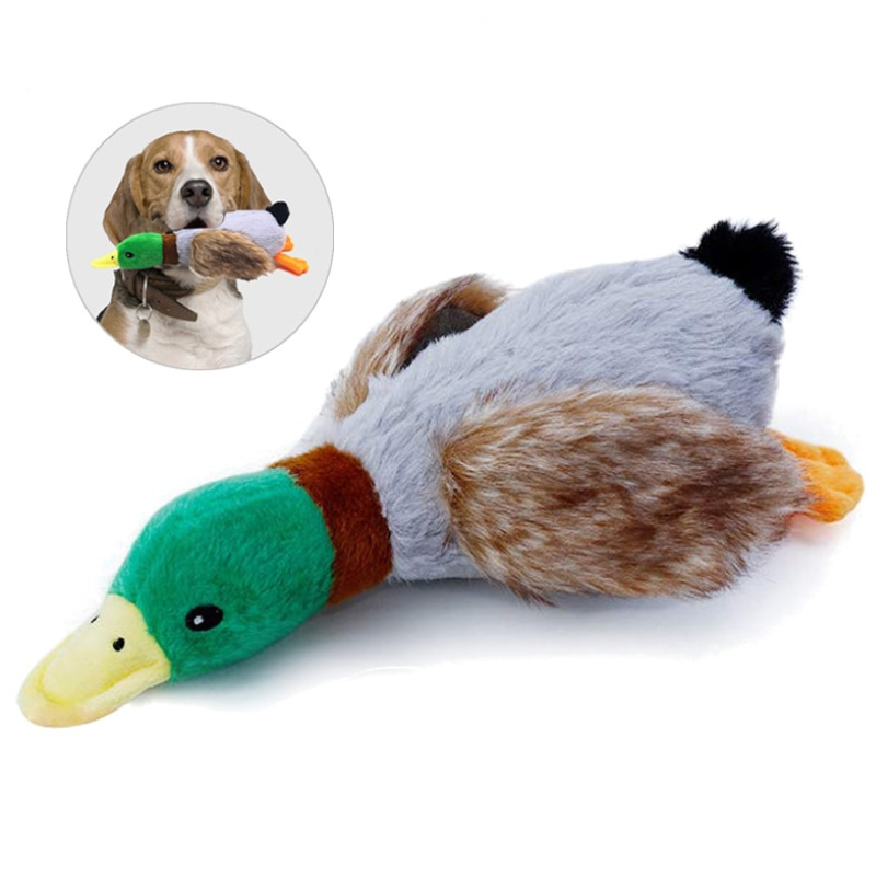 Pato de peluche para perros