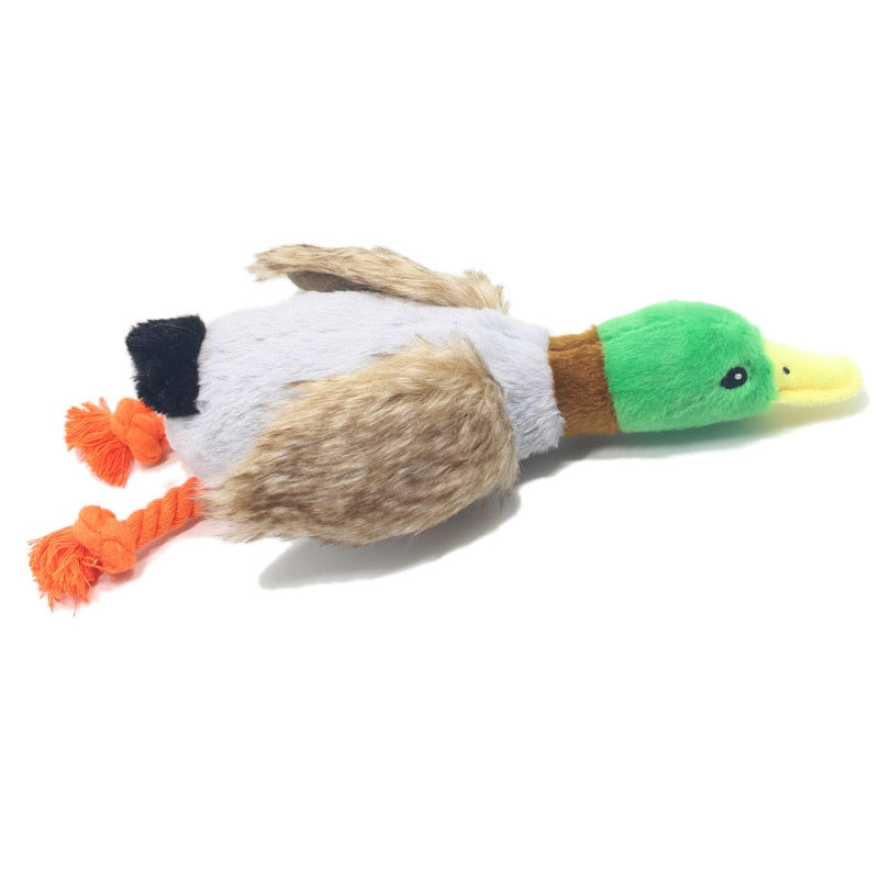 Pato de peluche para perros